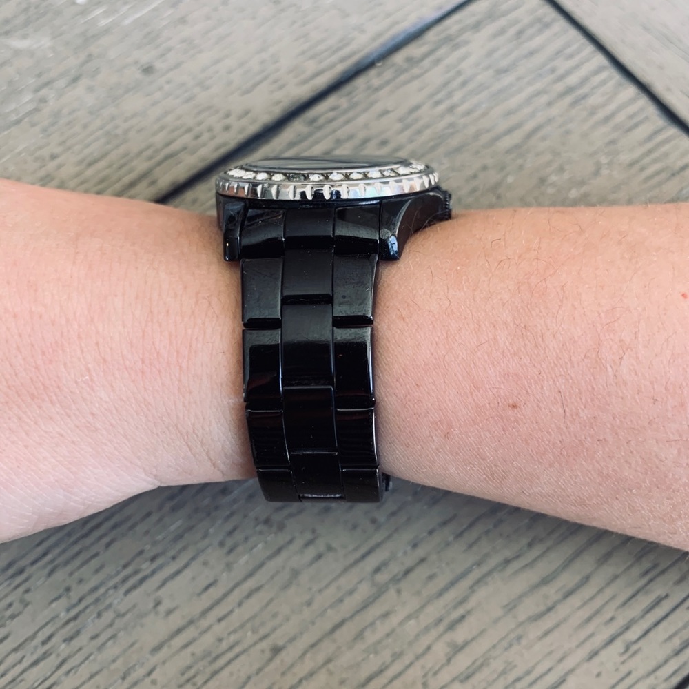 Guess Black And Crystal Multi-Function Watch - image 4